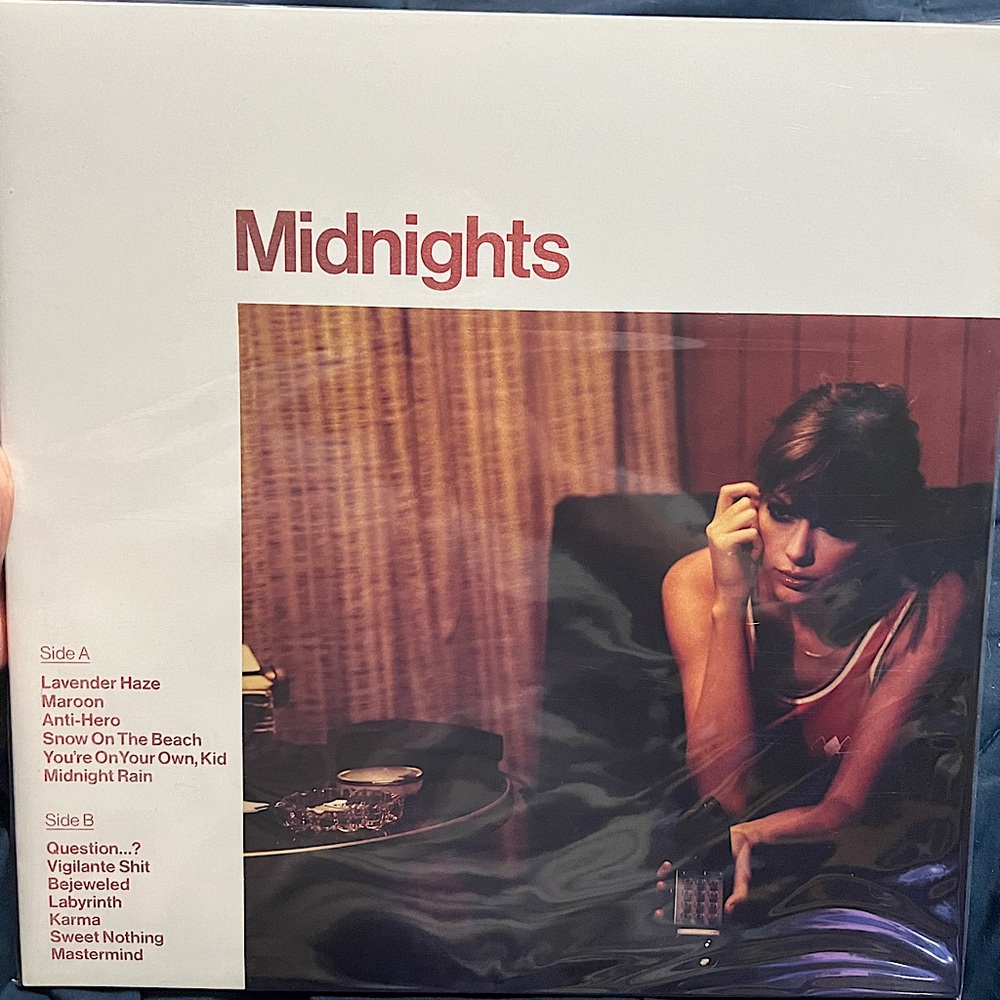 Taylor Swift Midnights blood moon vinyl